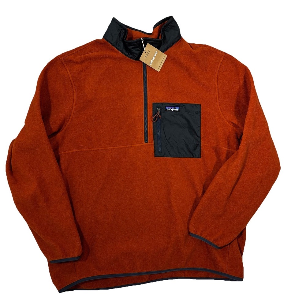 PATAGONIA Microdini 1/2 Zip Fleece Pullover #26200 Size XXL NWT